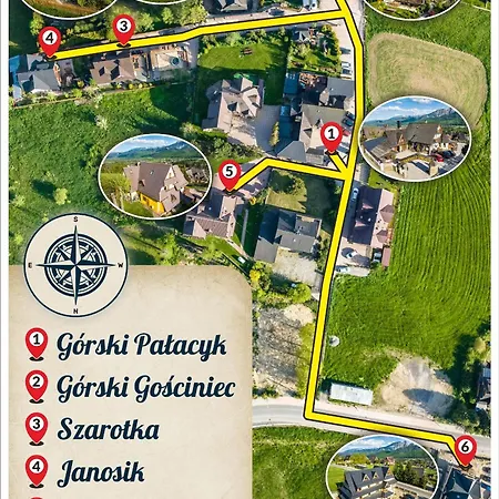 Frühstückspension Gorski Palacyk Kompleks Obiektow 4*